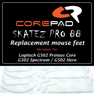 X-RAYPAD Jade Obsidian Mouse Skates Tiger EspTiger Ice Arc Corepad Skatez PRO Logitech G502 Proteus Core Spectrum Hero